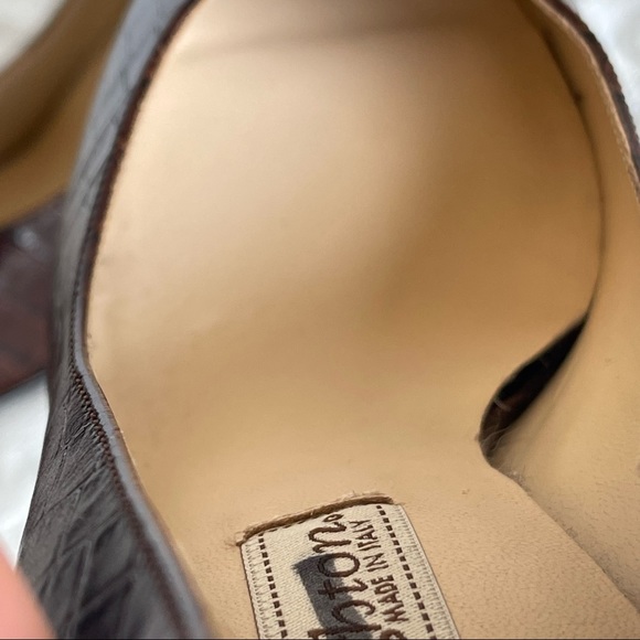 New Brighton Crocodile Style Hi Heels Lady’s Shoes size 8 - Picture 10 of 16